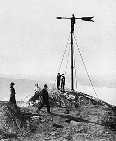 Sandviksfløyen ca. 1880. Foto: BA