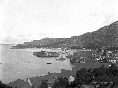 Sandvigen ved Bergen ca 1888<br>UBB-KK-2127-0931